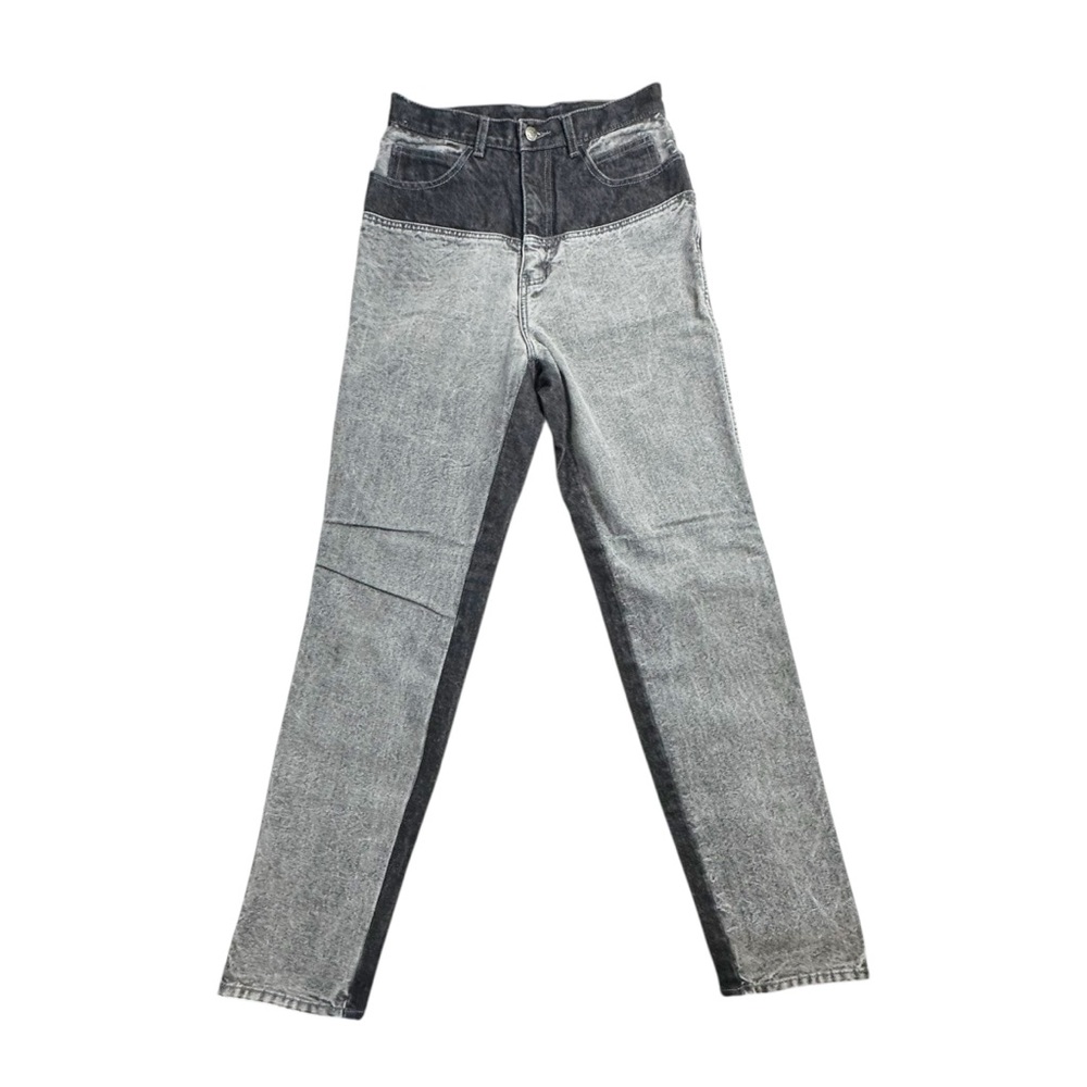 Vintage Sergio Valente black two tone denim